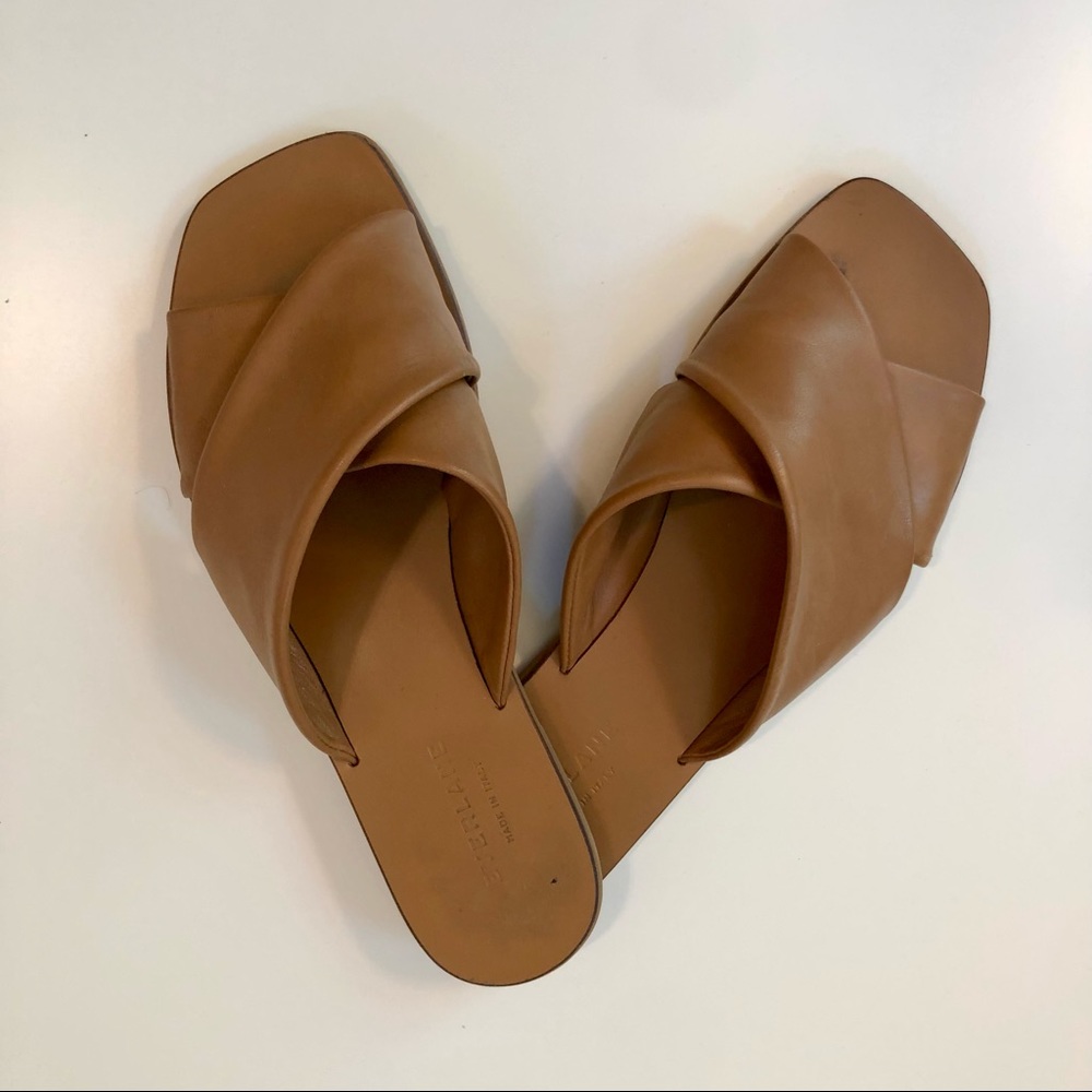 Everlane Day Crossover Sandal Caramel